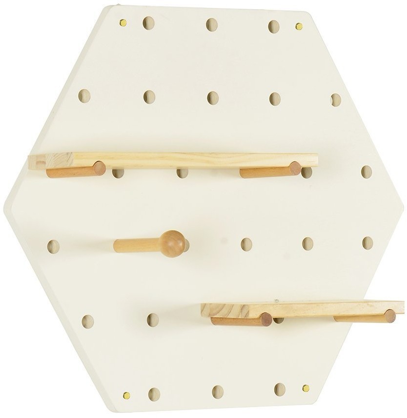 Пегборд shely, 43х50 см, белый (74821)