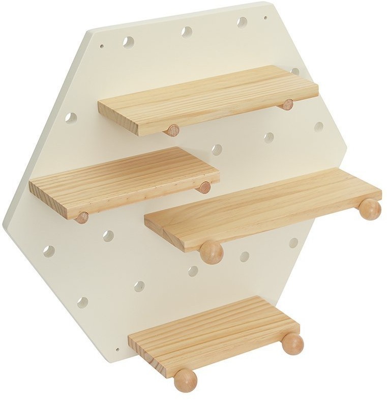 Пегборд shely, 43х50 см, белый (74821)