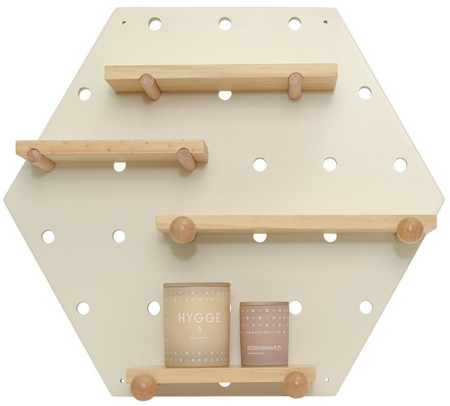 Пегборд shely, 43х50 см, белый (74821)