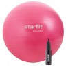 Фитбол GB-109 антивзрыв, 1000 гр, с ручным насосом, розовый, 65 см (2107386)