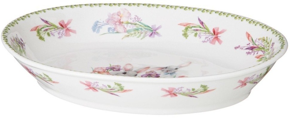 Блюдо овальное lefard "iris" 25*19,5*4,5 см (85-1691)