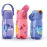Бутылочка детская с силиконовой соломинкой 415 мл синяя (66309)