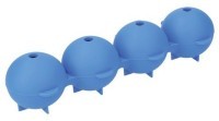 Форма для льда Colorworks Sphere в подарочной коробке, силикон марки LFGB BLUE CWICEBALLBLU