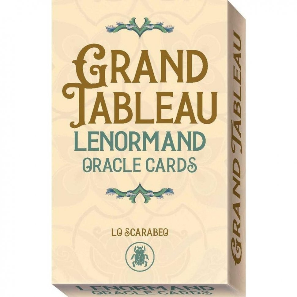 Карты Таро "Grand Tableau Lenormand Oracle Cards" Lo Scarabeo / Оракул Ленорман Гранд Табло (46463)
