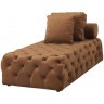 Диван S0424B-01-3D/YY-71#, бархат, Brown, ROOMERS FURNITURE