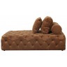 Диван S0424B-01-3D/YY-71#, бархат, Brown, ROOMERS FURNITURE