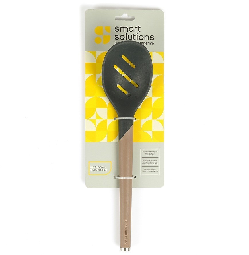 Шумовка smartchef, 31 см, капучино-графит (76655)