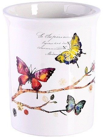 Подставка для столовых приборов Бабочки в саду LORAINE (60132)