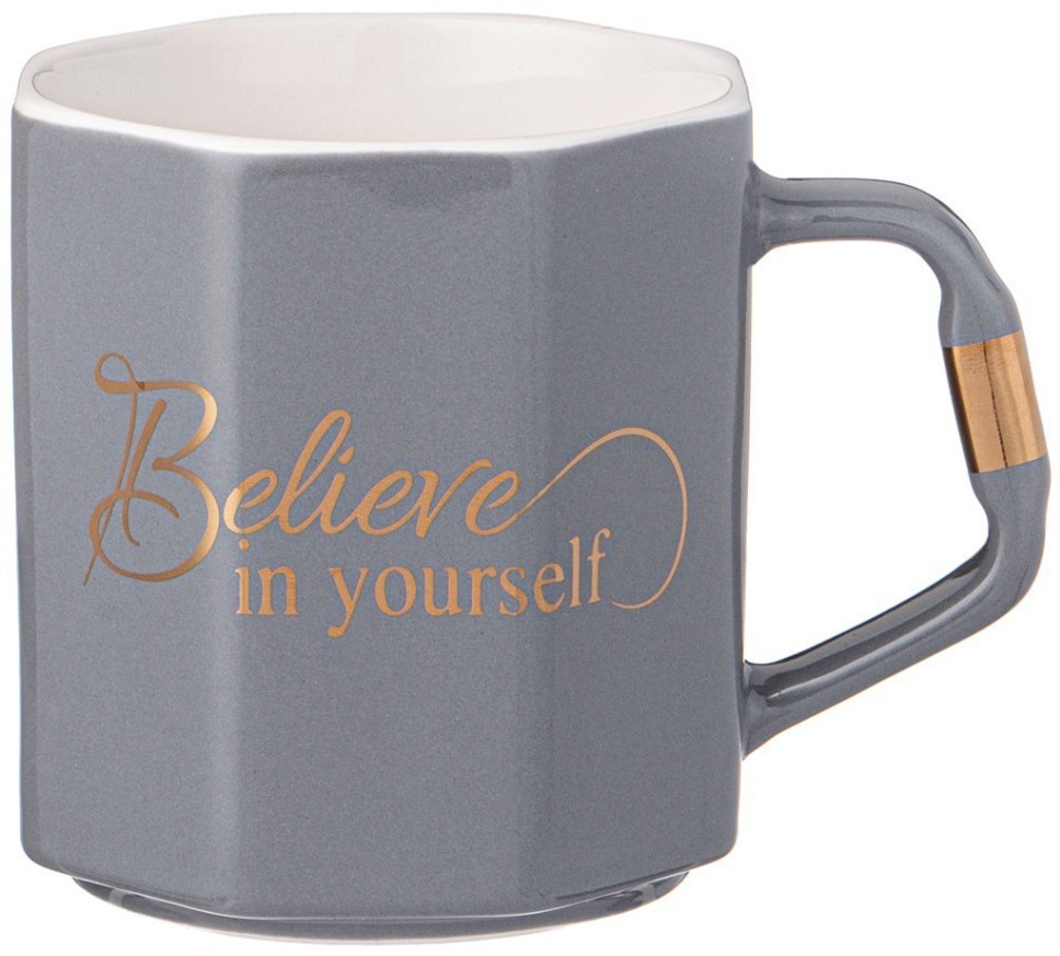 Кружка lefard "believe" 340мл (260-901)