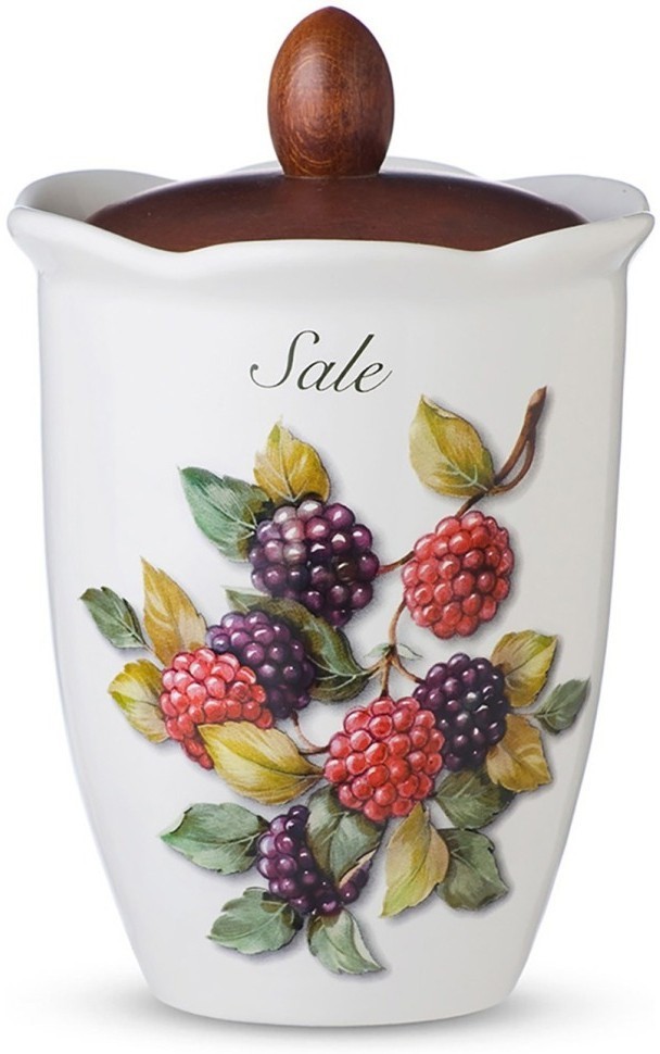 Ёмкость для соли с крышкой Frutti di Bosco 19 см 7370/1-FBO