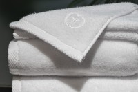 Полотенце Соло хлопок белое 70*140 (TT-00015170)