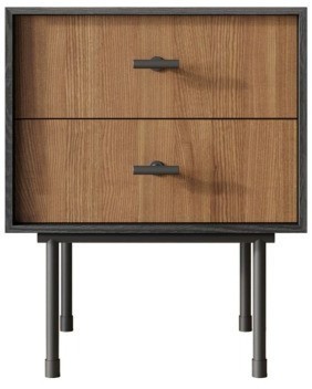 Тумбочка с двумя ящиками Emerson арт EM16-ET