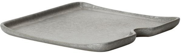 Тарелка L9268-648U, каменная керамика, grey, ROOMERS TABLEWARE