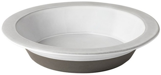 Чаша 1POP251e-WHI(1POP251e-03217U), 25 см, керамика, white/grey, Costa Nova