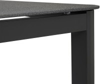 Стол обеденный leif, 160х90 см, темно-серый (75812)