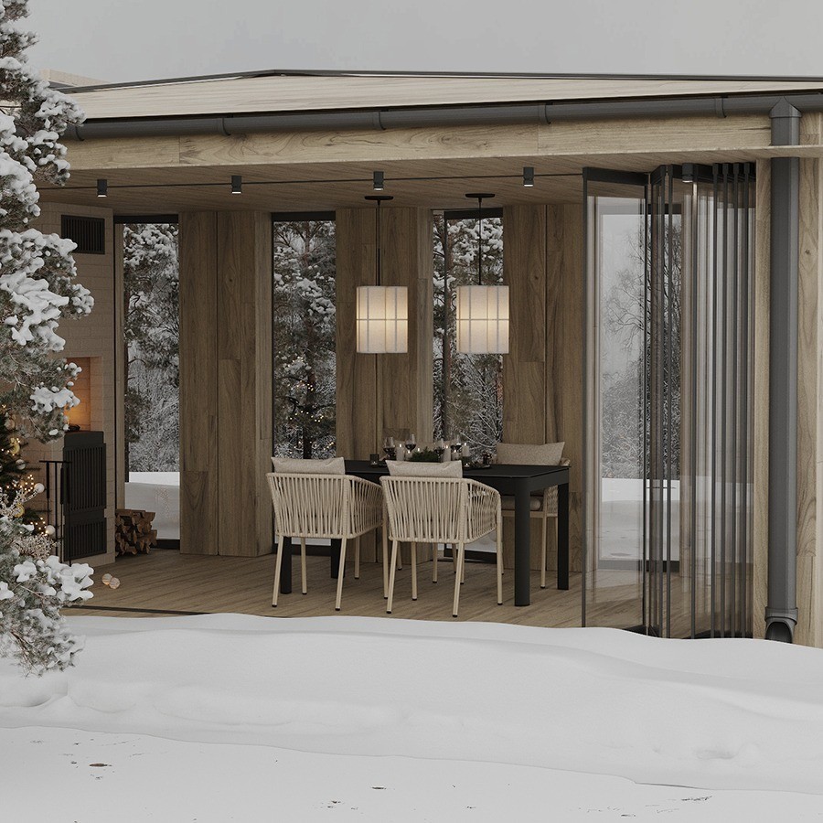 Стол обеденный leif, 160х90 см, темно-серый (75812)