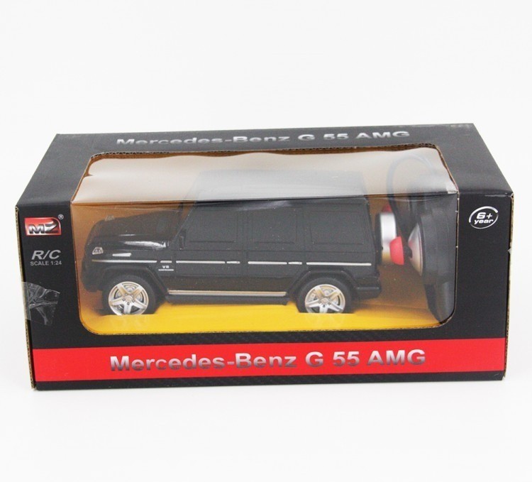 Радиуоправляемая машина Mersedes G55 Black 1:24 - MZ-27029