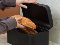 Хлебница irmel 30х20х16 см, графит (78980)