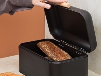 Хлебница irmel 30х20х16 см, графит (78980)