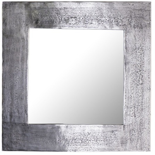 Зеркало 25209-53, металл, зеркало, Antique silver, ROOMERS FURNITURE