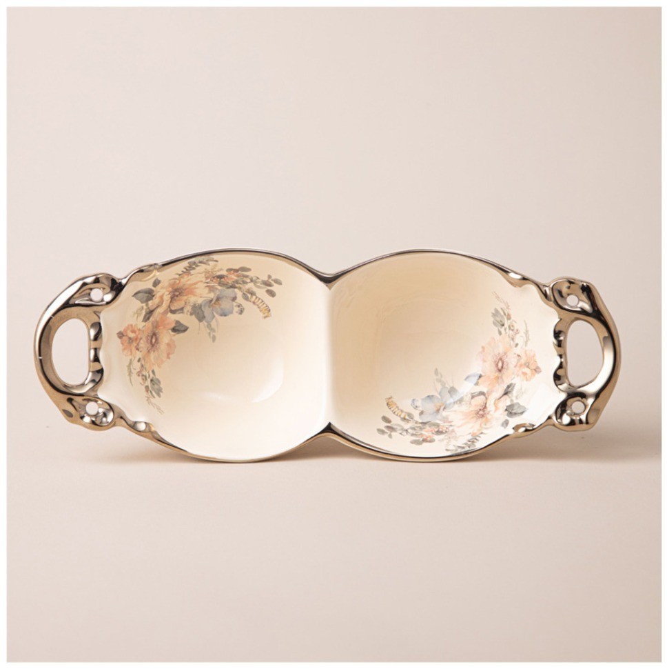 Менажница 2 секции 25х9,5х6 см Lefard (763-136)