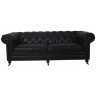 Диван 880A-3D/#76, Кожа, Black, ROOMERS FURNITURE