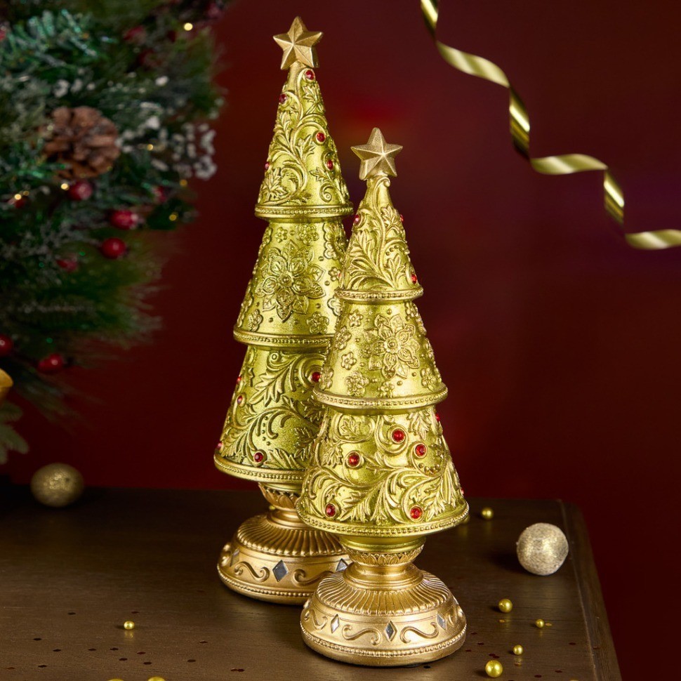 Фигурка "елка" 10*10*26 см Lefard (79-268)