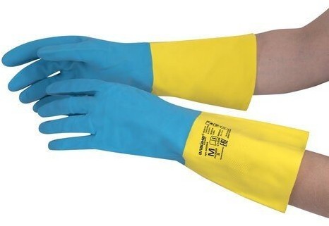 Перчатки неопреновые химически стойкиеНеопрен 90 г/пара размер M 605004 (4) (87194)