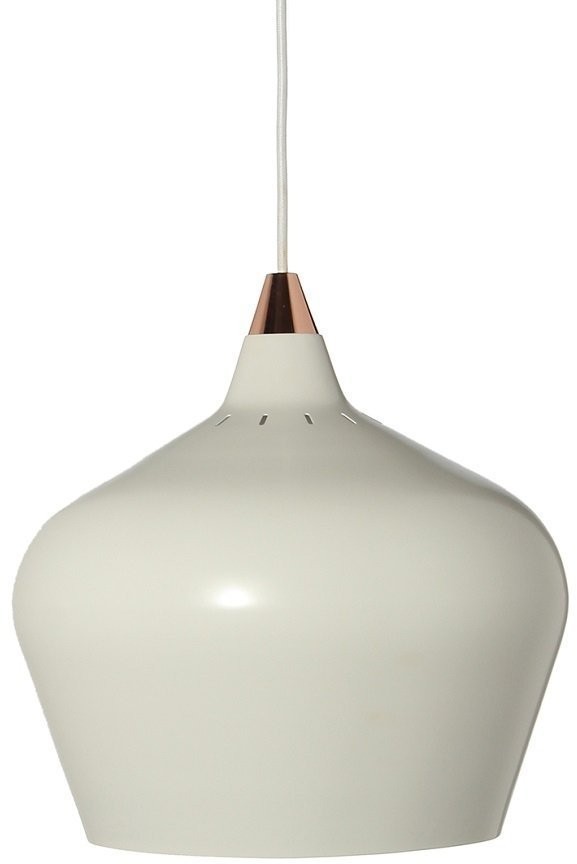 Лампа подвесная cohen large, 22хD25 см, белая матовая, белый шнур (67981)