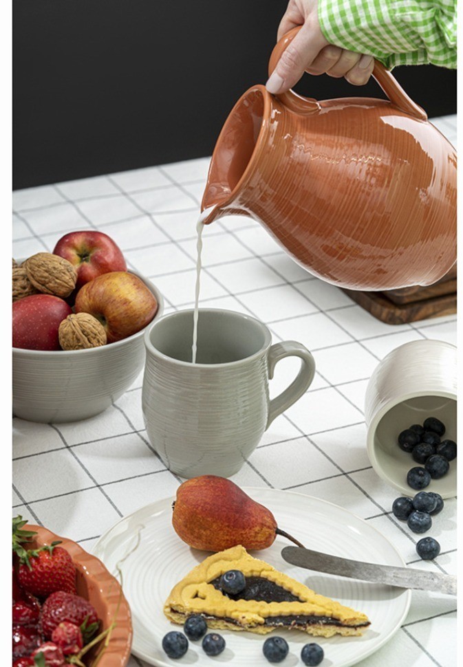 Набор тарелок in the village, D22 см, белые, 2 шт. (74076)