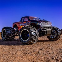 Радиоуправляемый бензиновый монстр HSP Skeleton 4WD 1:5 (94050-14050-O)
