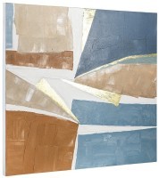 Панно декоративное с ручной росписью by feel, 100х100 см, цветное (76482)