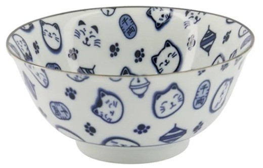 Чаша 15427, 14,8 см, фарфор, blue/white, TOKYO DESIGN