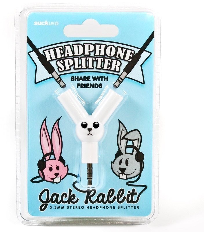 Разветвитель для наушников jack rabbit (42727)