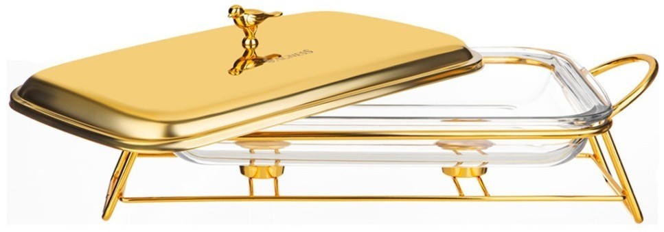 Мармит agness  прямоуг gold 3,0l (781-509)