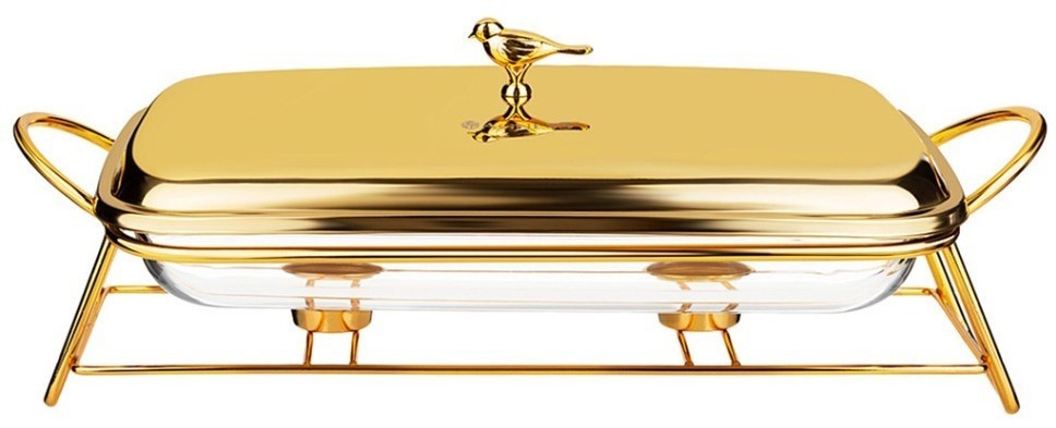 Мармит agness  прямоуг gold 3,0l (781-509)