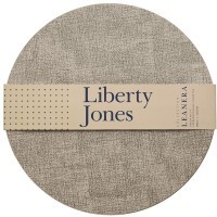 Набор из 2-х сервировочных салфеток leanera, D35 см, песочные (76980)