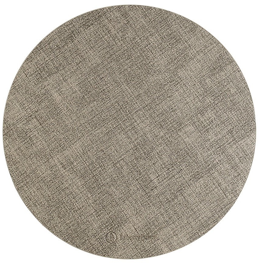 Набор из 2-х сервировочных салфеток leanera, D35 см, песочные (76980)