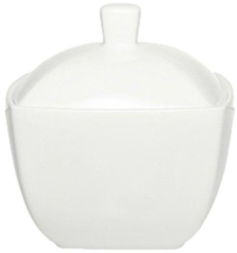 Сахарница S0216/58243/A2104238, костяной фарфор, white, MIKASA