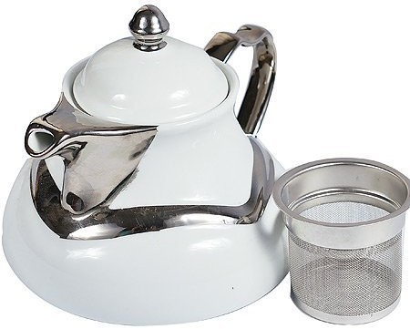 Заварочный чайник 800 мл керам.LR (х24) (31308)