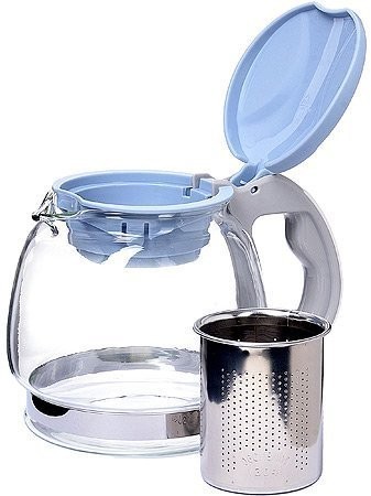 Чайник заварочный син 1,5 л стеклоMB (29717-1)