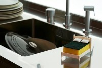 Держатель для губки clean dreams пластиковый (54787)