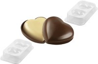 Набор термоформованных форм для шоколада и конфет secret love, 2 шт. (74655)