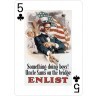 Карты "USA Posters of World Wars I and II Poker Deck" (47092)