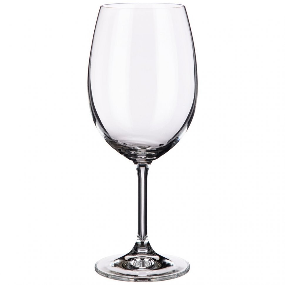 Набор бокалов для вина из 6 штук "lara" 450 мл высота 21 см Bohemia Crystal (674-785)