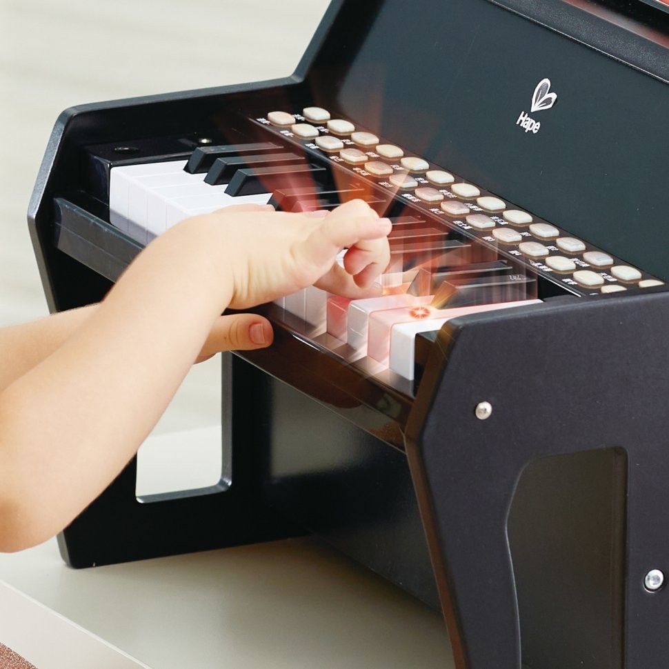 Музыкальная игрушка Пианино с табуреткой цв. Черный (E0629_HP)