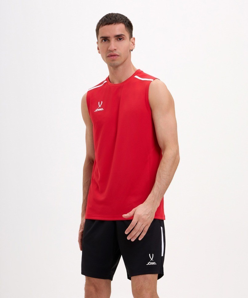 Майка тренировочная JOGEL DIVISION PerFormDRY Training Sleeveless, красный (2117509)