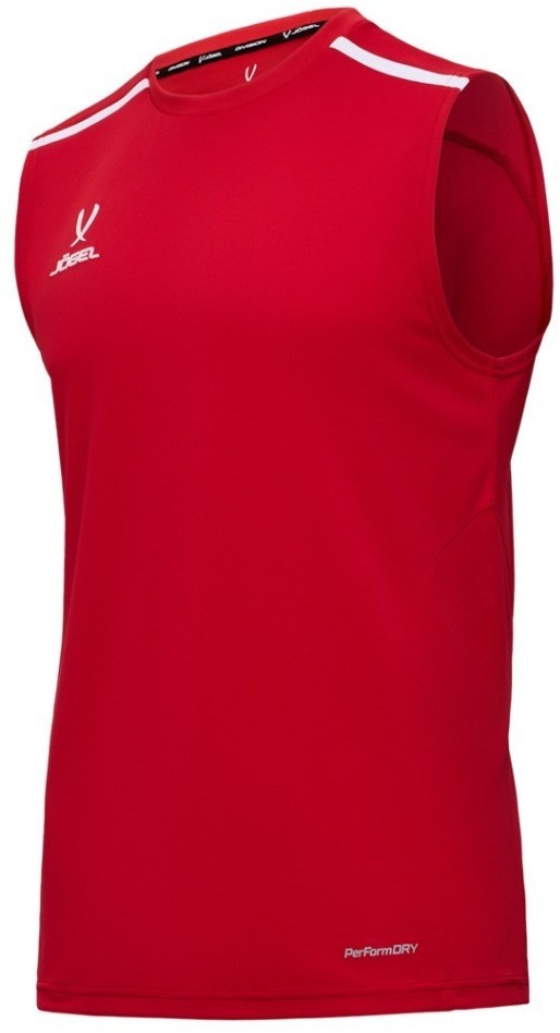 Майка тренировочная JOGEL DIVISION PerFormDRY Training Sleeveless, красный (2117509)