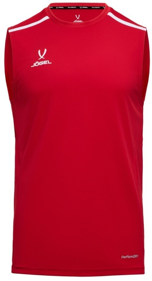 Майка тренировочная JOGEL DIVISION PerFormDRY Training Sleeveless, красный (2117509)
