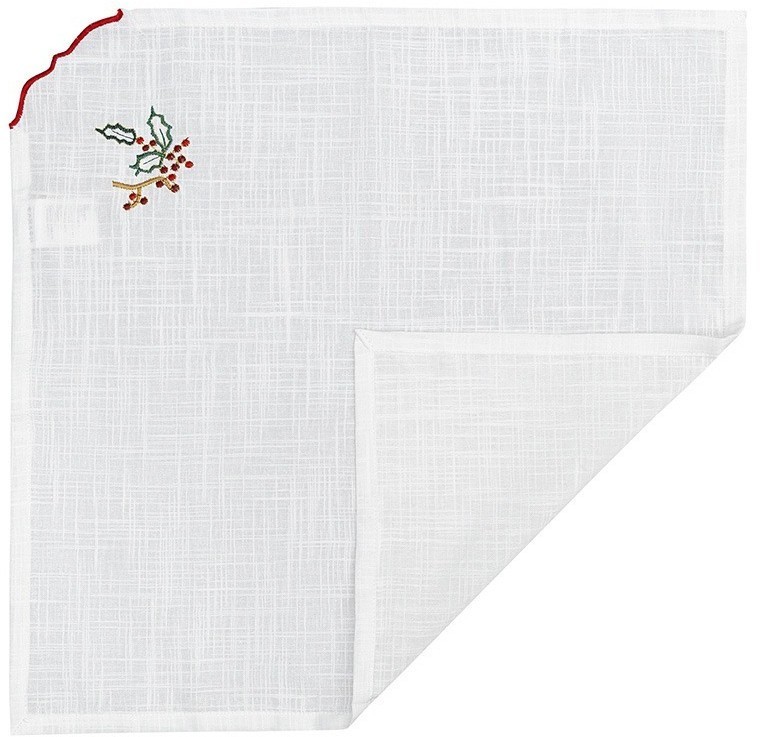 Набор из двух салфеток festive wreath из коллекции new year essential, 45х45 см (77778)